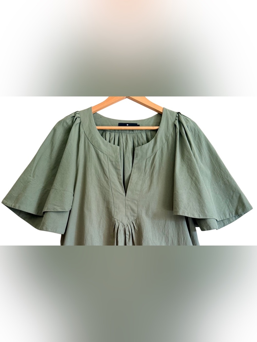 TUCKERNUCK Pomander Place Cotton Minimalist Feminine City-Chic A-Line Dress Sz M - Picture 2 of 8